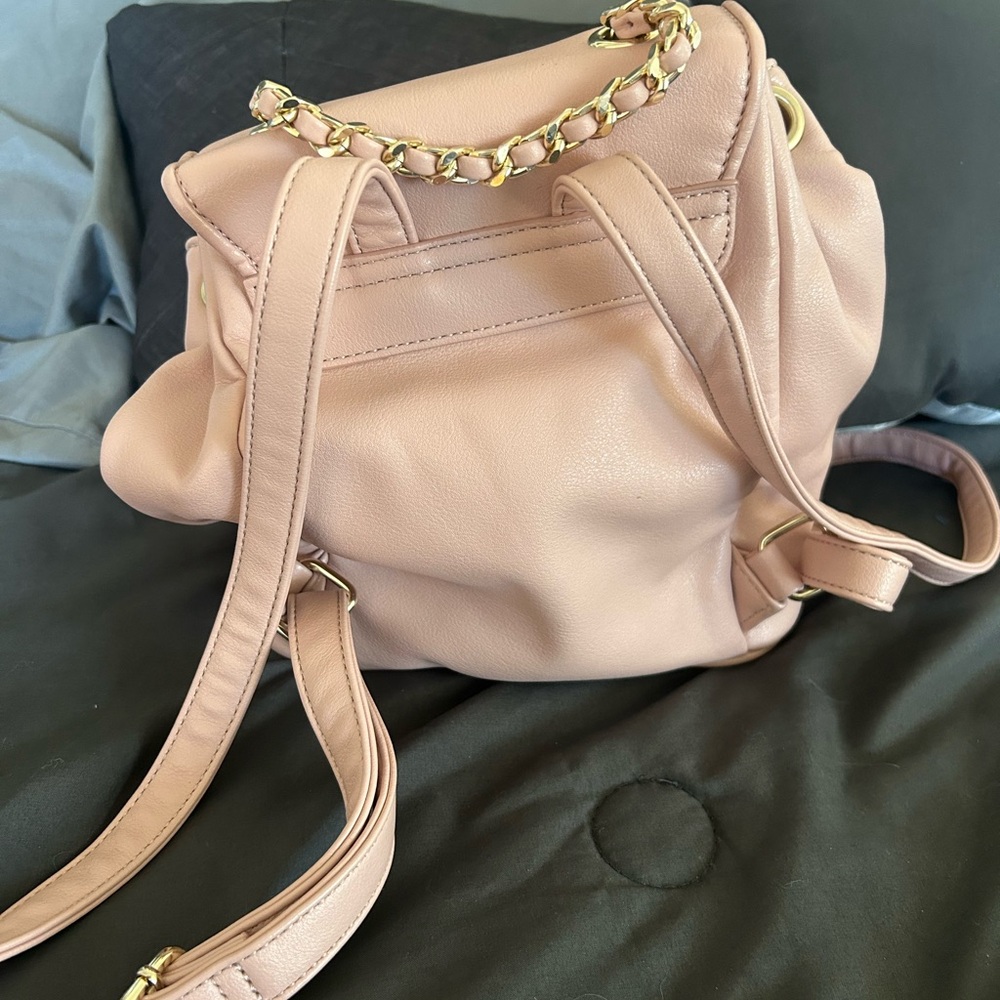 GUESS pink embroidered backpack - Picture 2 of 3